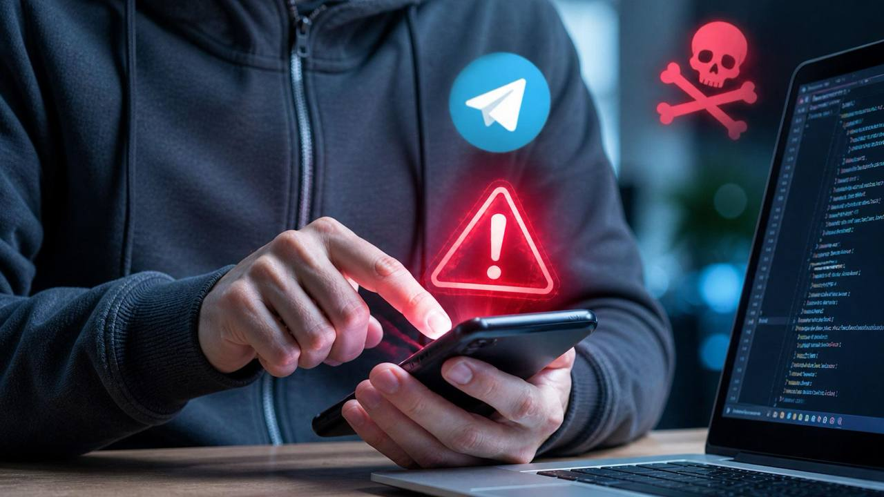 Telegram Fake Support Scams: How to Spot Fraudulent Customer Service — educational cover illustration