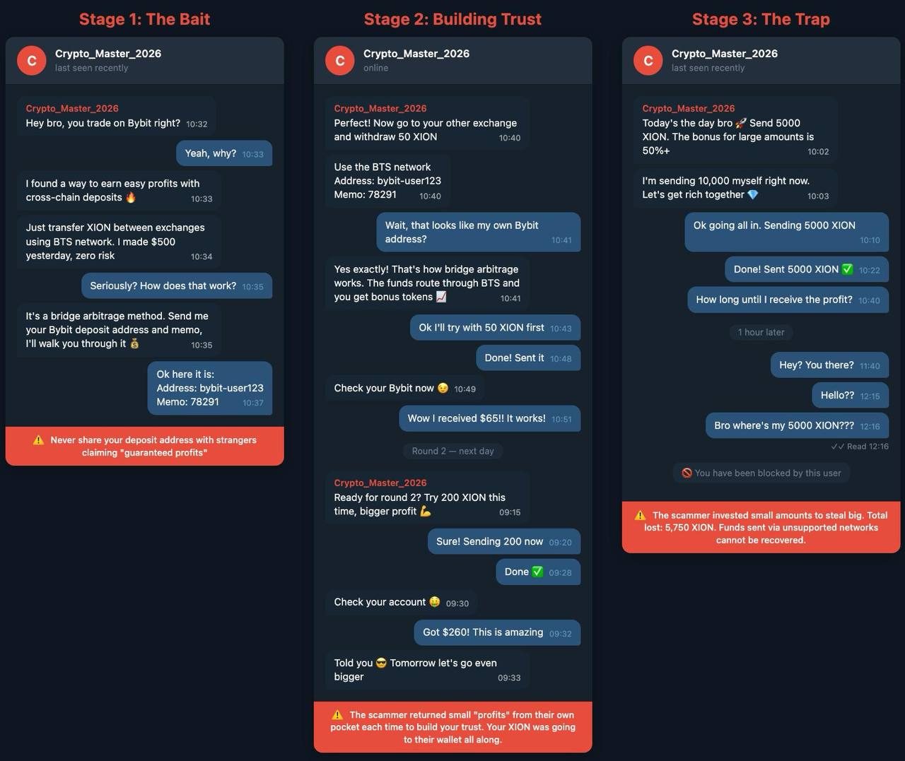 5. An Example of a Telegram Fake Support Scam
