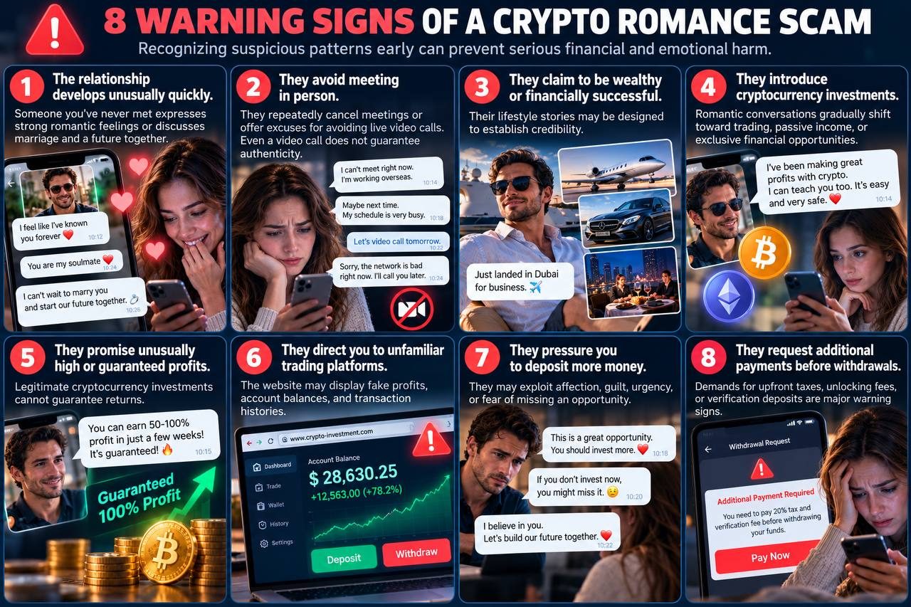 Eight warning signs