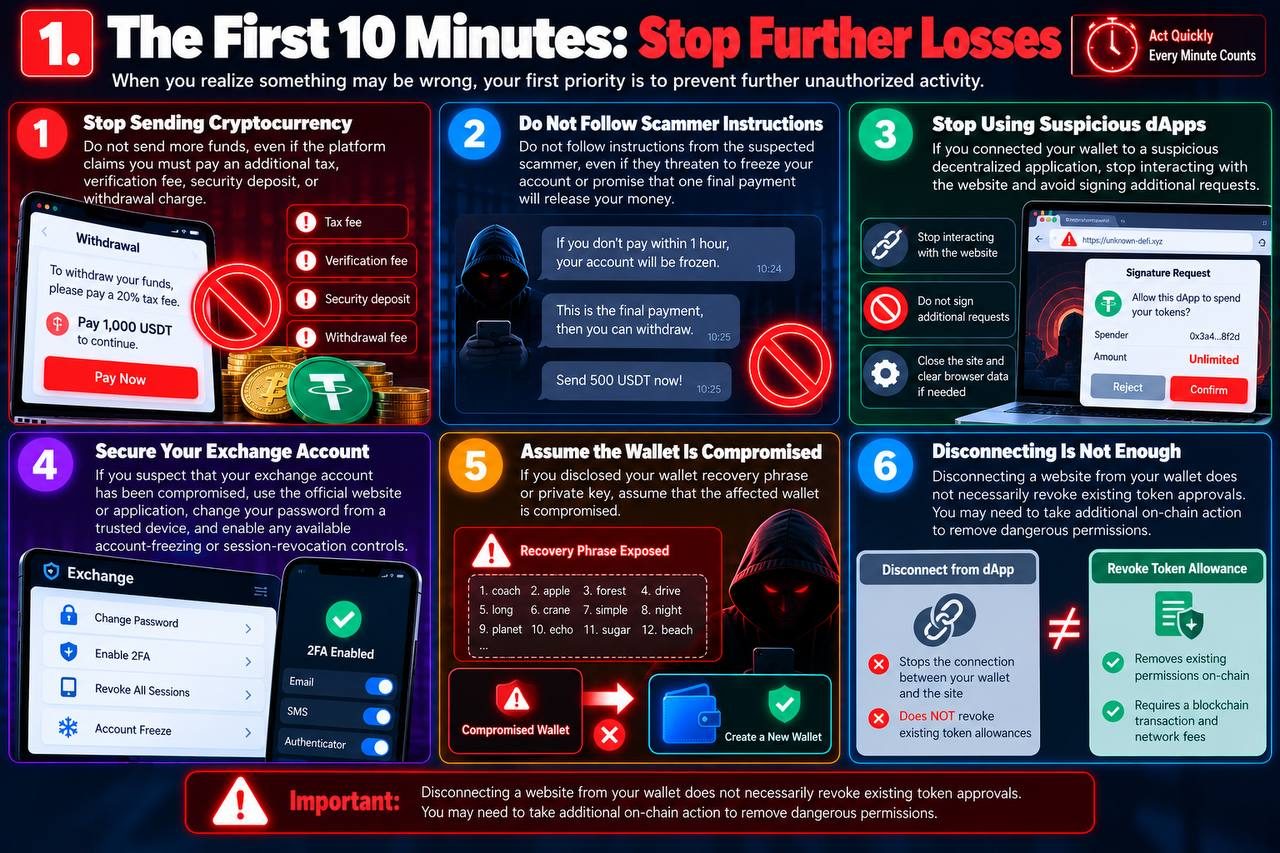 1. The First 10 Minutes: Stop Further Losses